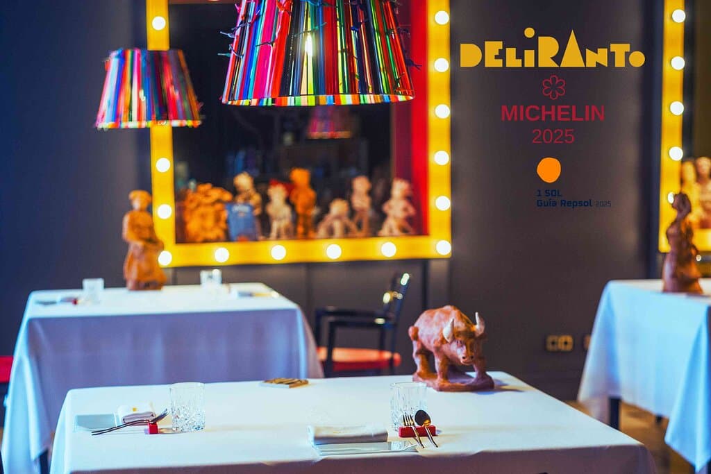 Restaurante premiado con Estrella Michelin y Sol Repsol