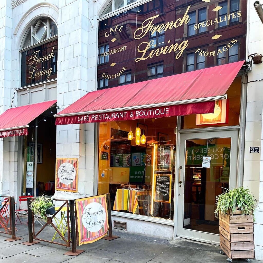 Positioned at the top of King Street, with a pretty outdoor terrace