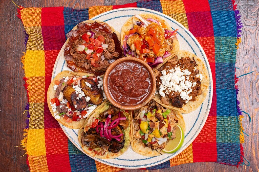 Pick and choose what tacos you would like.