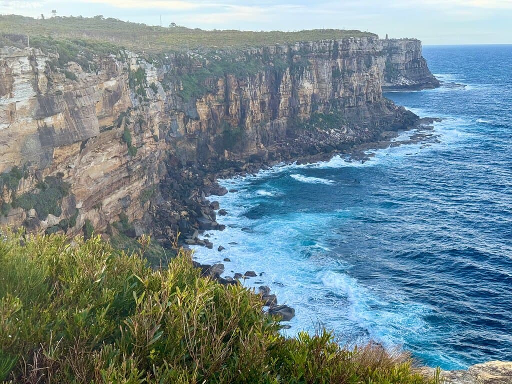 One of two lookout points along the Fairfax Walking Trail at North Head, Manly.