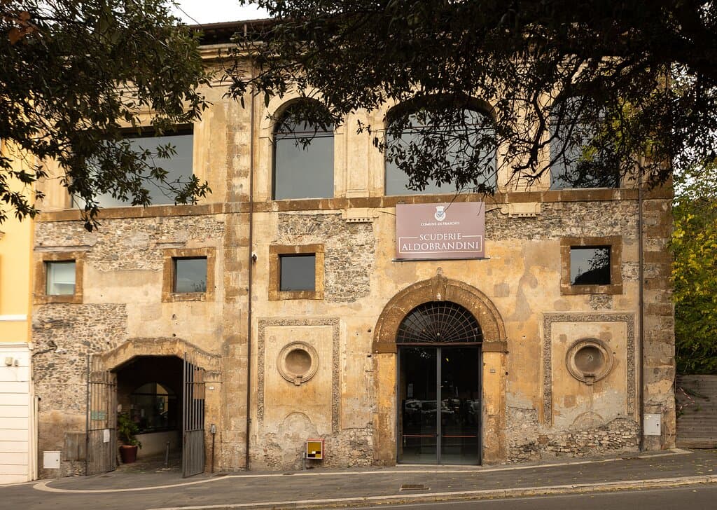 Facciata esterna Museo Tuscolano - Scuderie Aldobrandini 