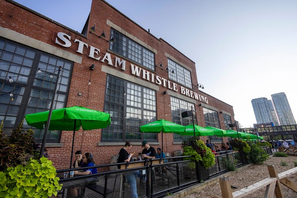 Steam Whistle Brewing.