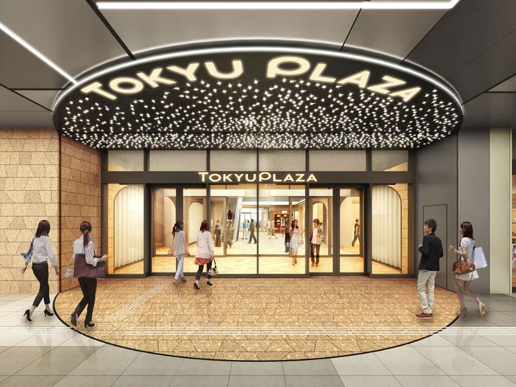 東急プラザ渋谷エントランスです。