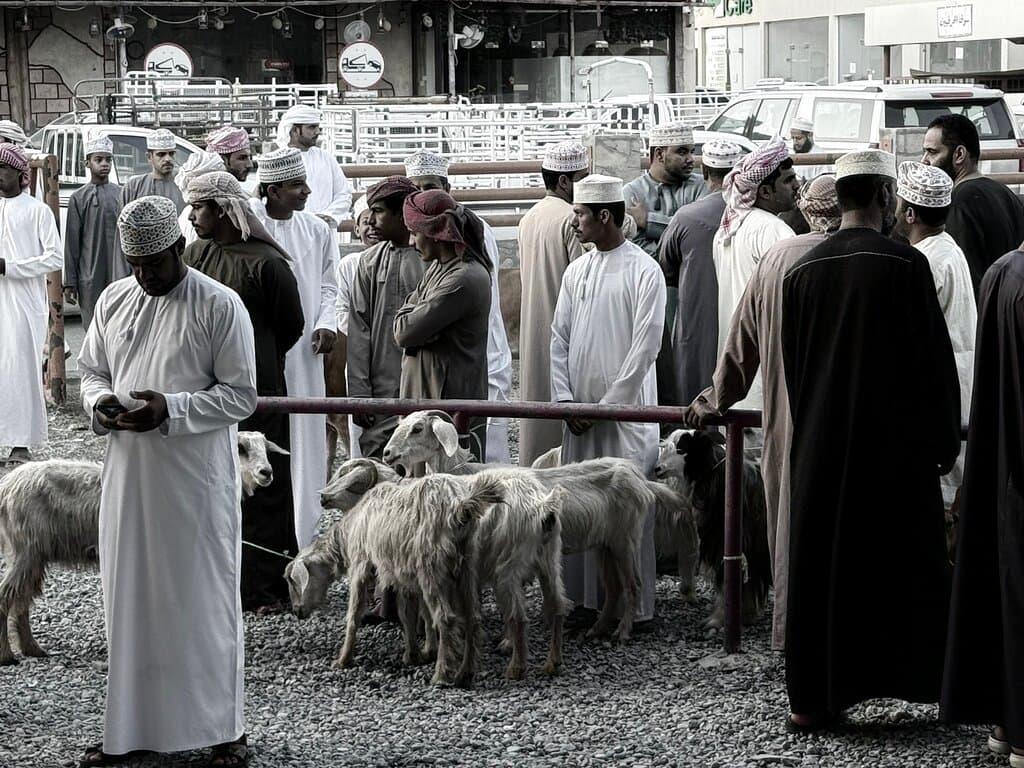 Nizwa Goat Market Oman