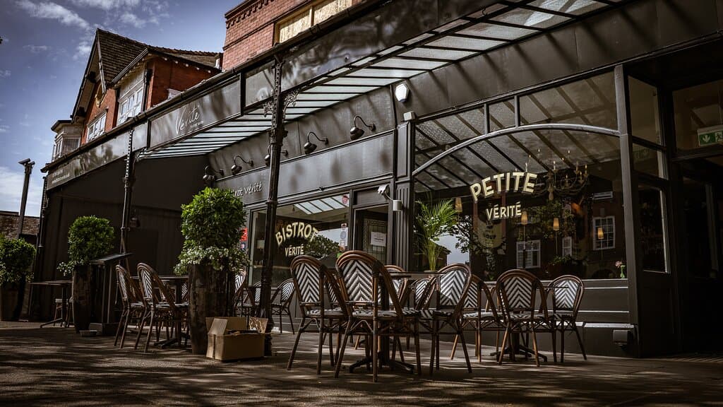 Front of the Resturant