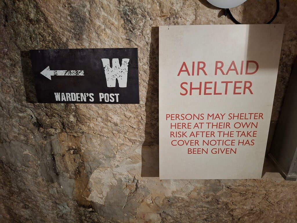 In the shelter 