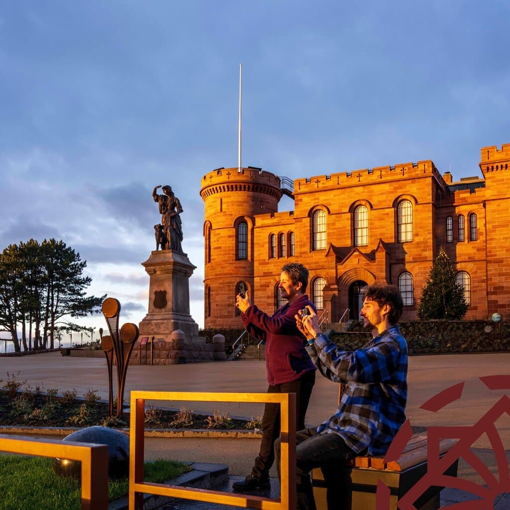 The Inverness Castle Experience and gardens 