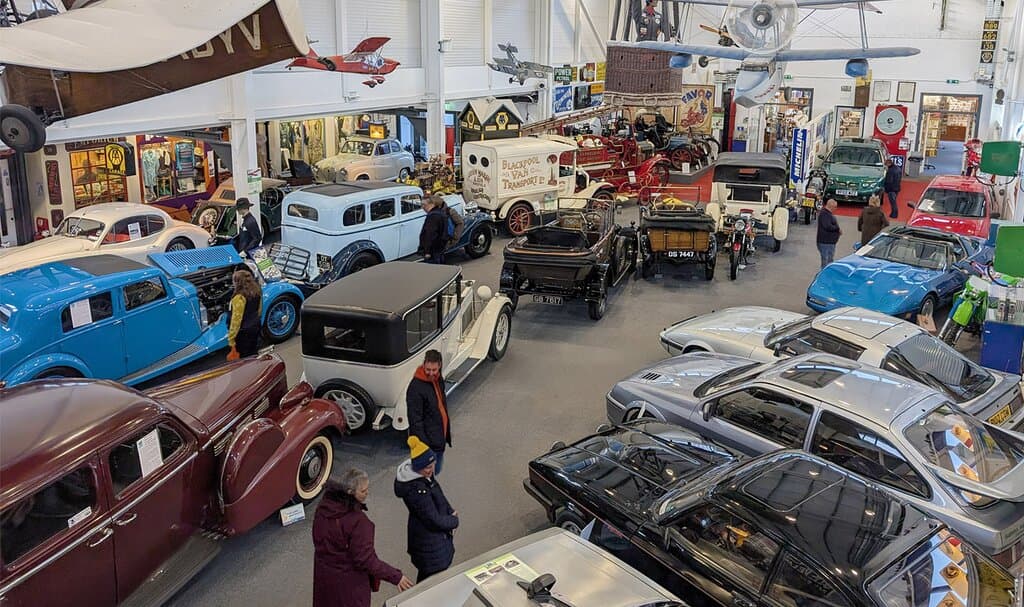 The main collection is all housed under one roof. A perfect all-weather attraction!
