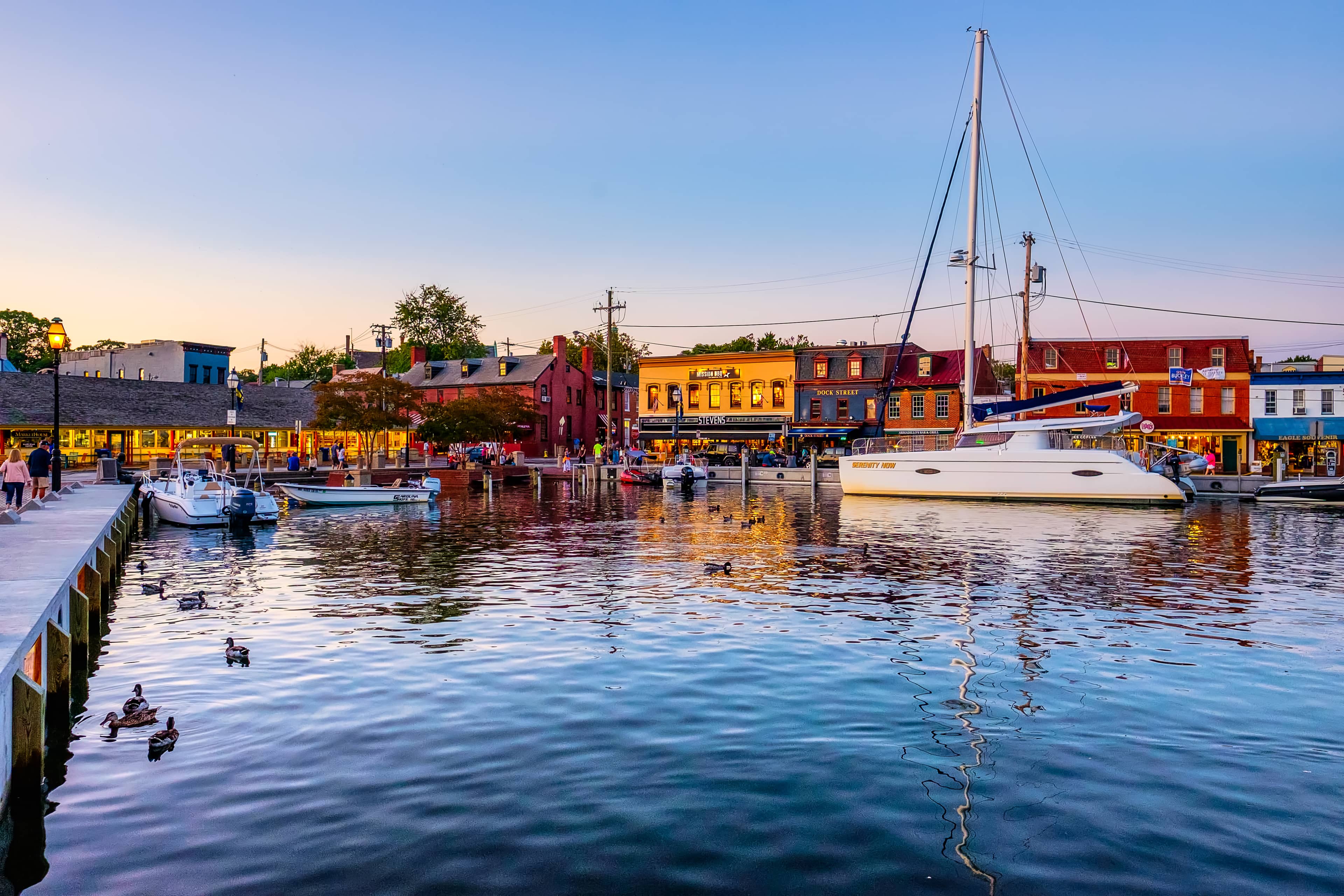 Annapolis City Dock & Ego Alley