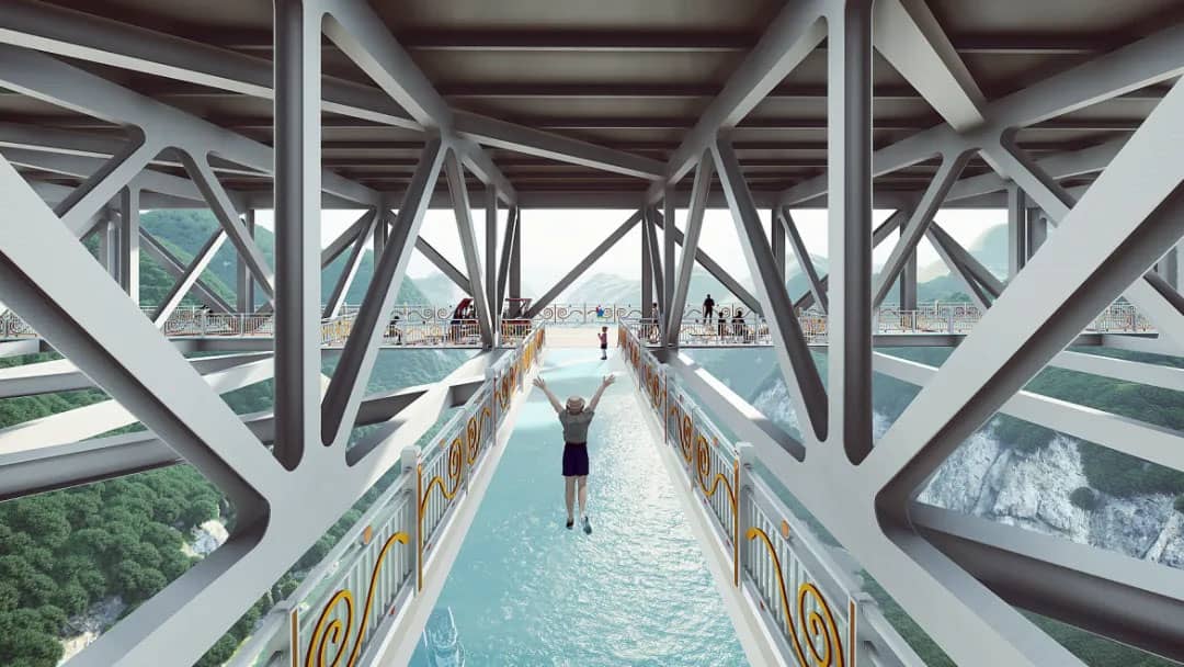 Glass Floor Viewing Platform