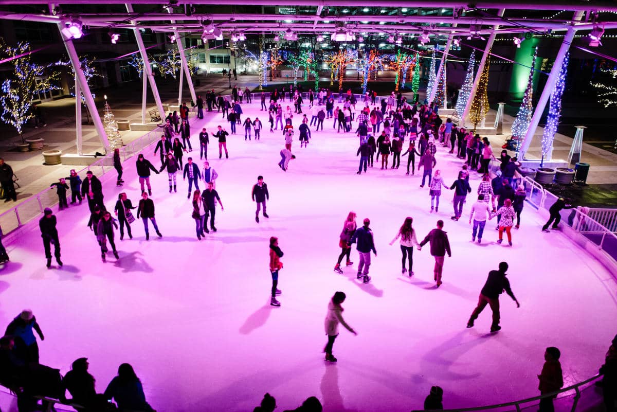 Winter Ice Skating