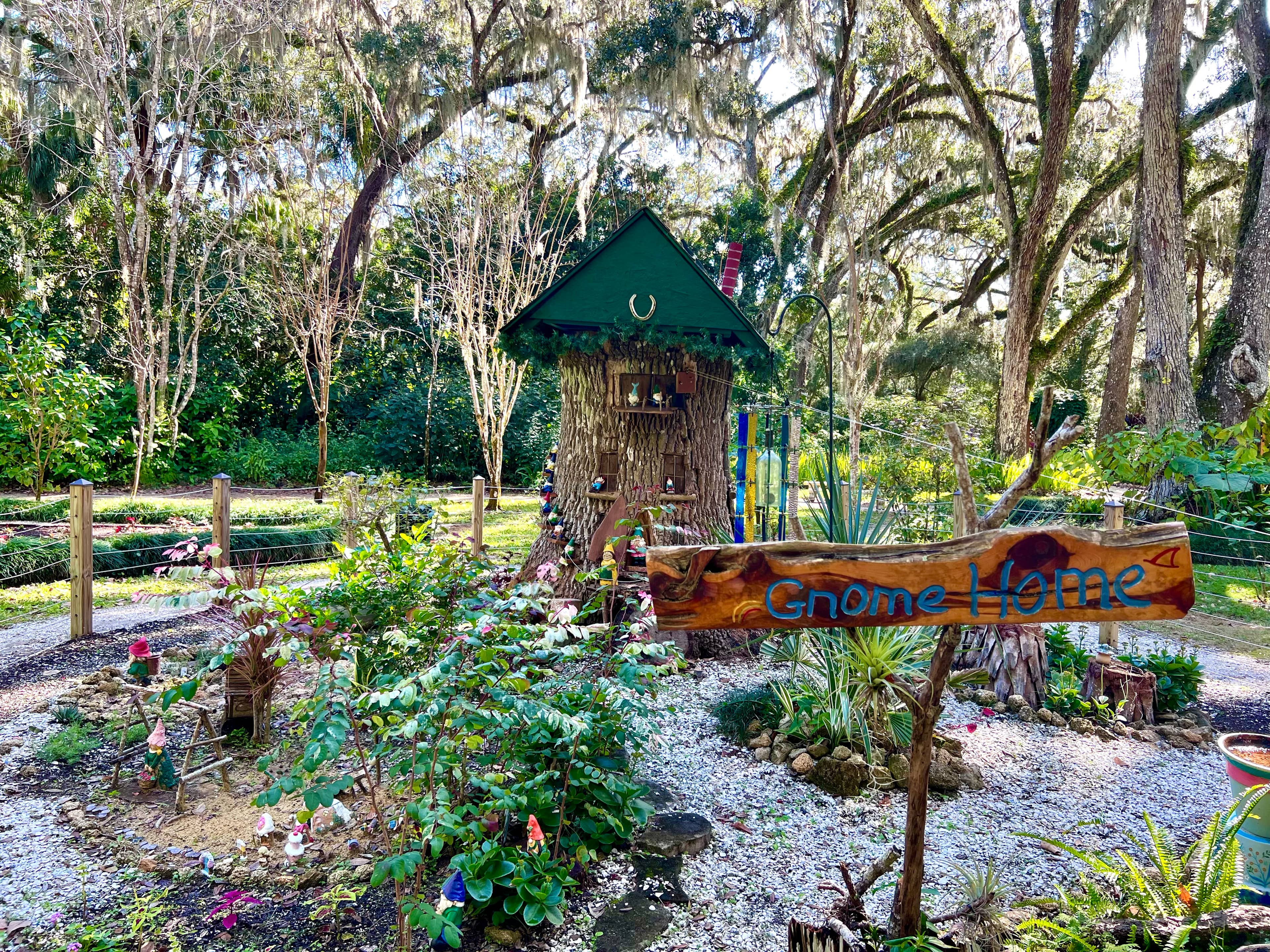 Whimsical Gnome Homes & Fairy Elements