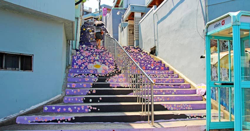 The 'Running Man' Staircase