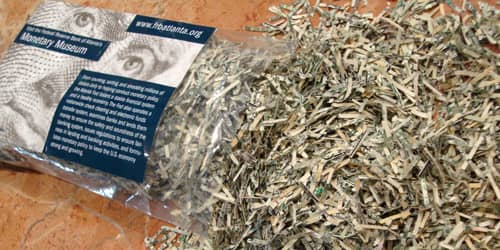 Shredded Currency Souvenirs