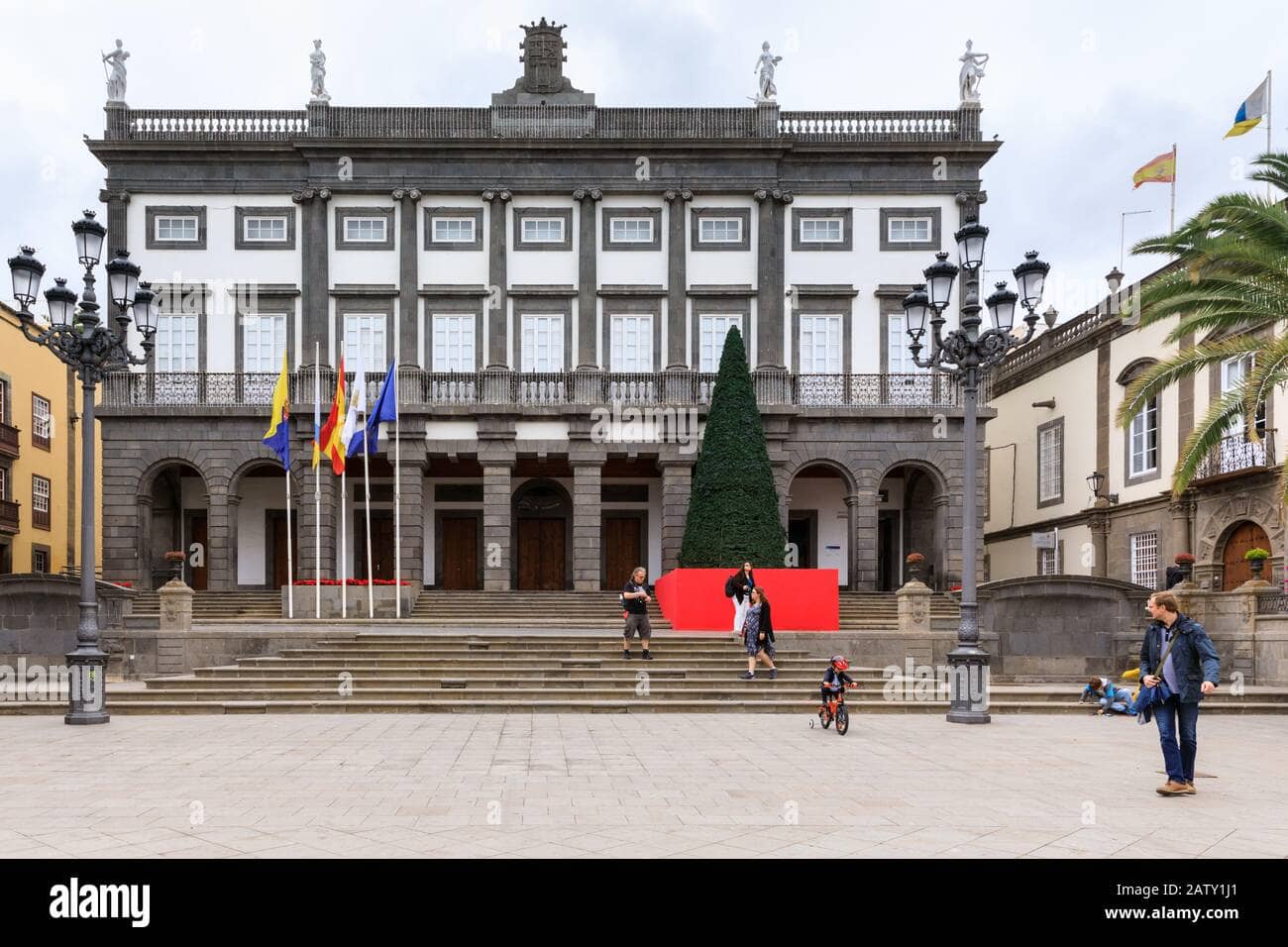 Colonial Architecture Facade