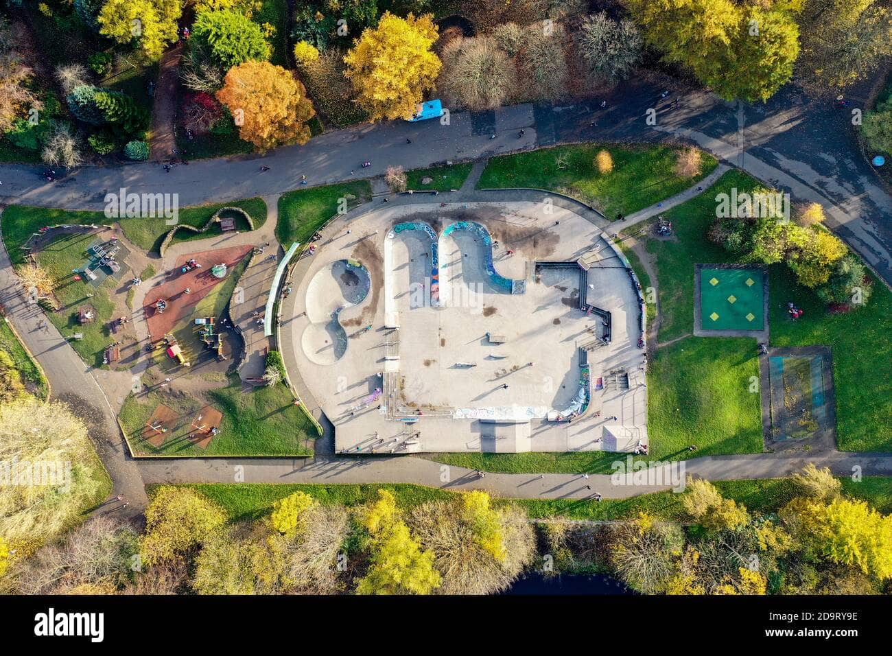 Skatepark and Bandstand