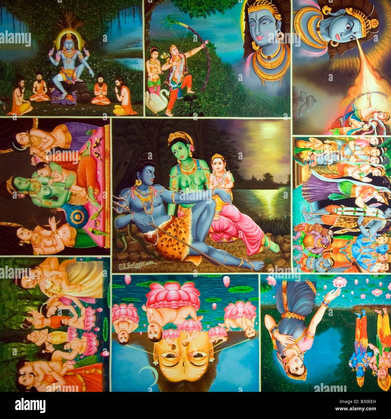 Ornate Ceiling Frescoes