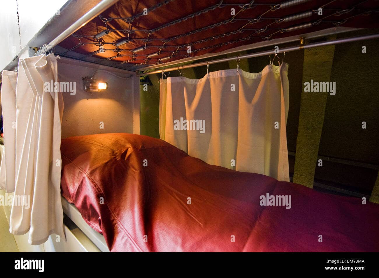 Crew Quarters and Engine Room