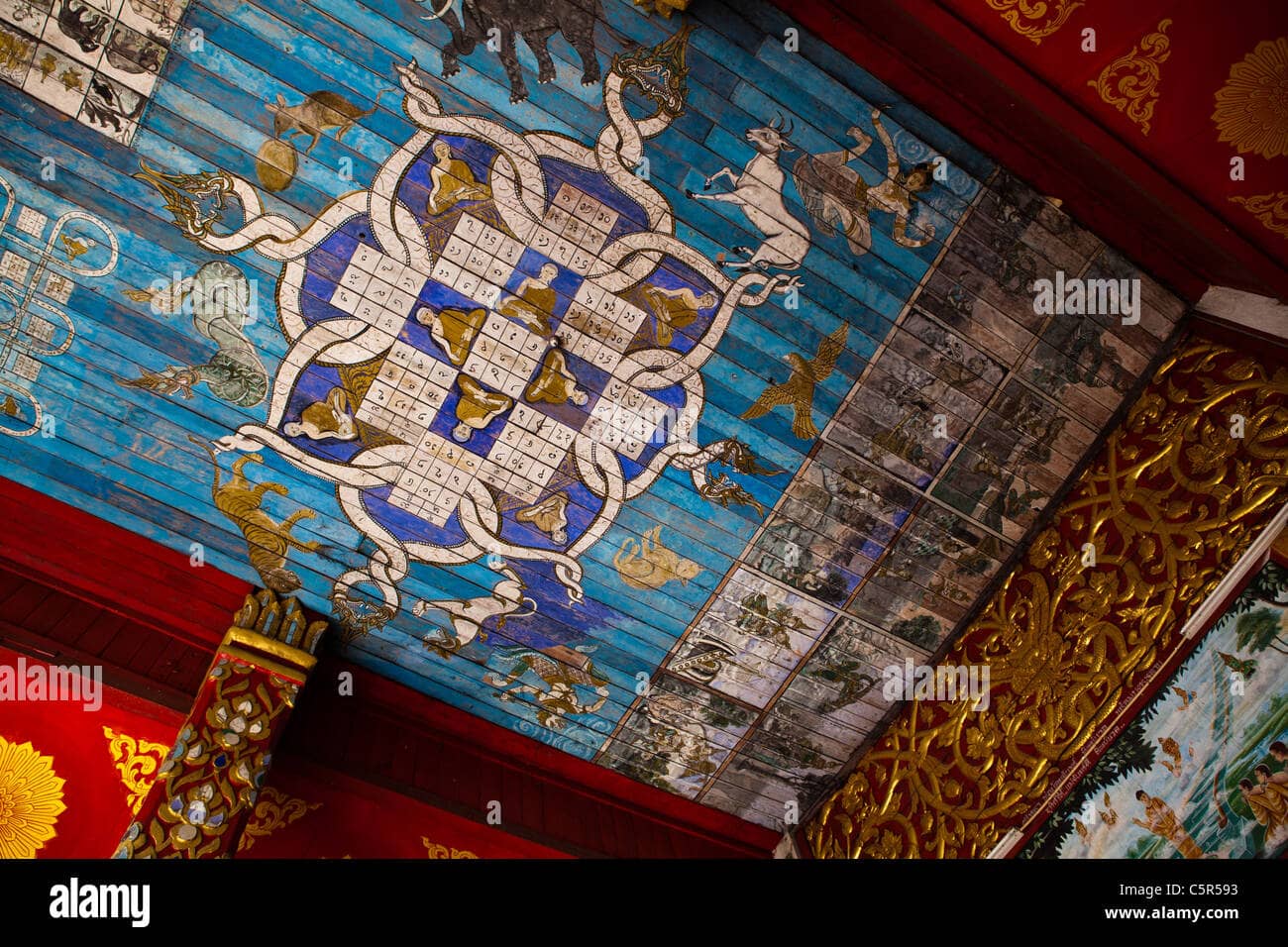Unique Ceiling Fresco