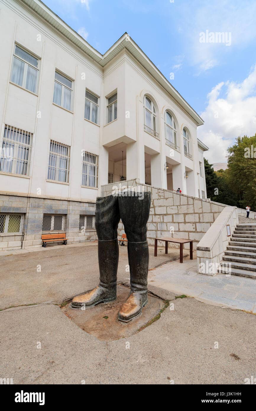 Reza Shah's Boots Statue