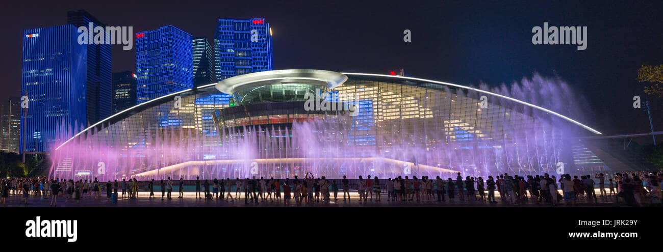 Hangzhou Grand Theater Fountain Show