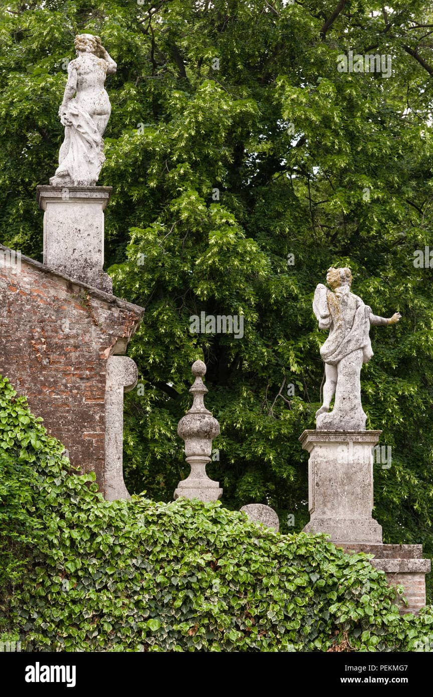 Expansive Gardens & Statues