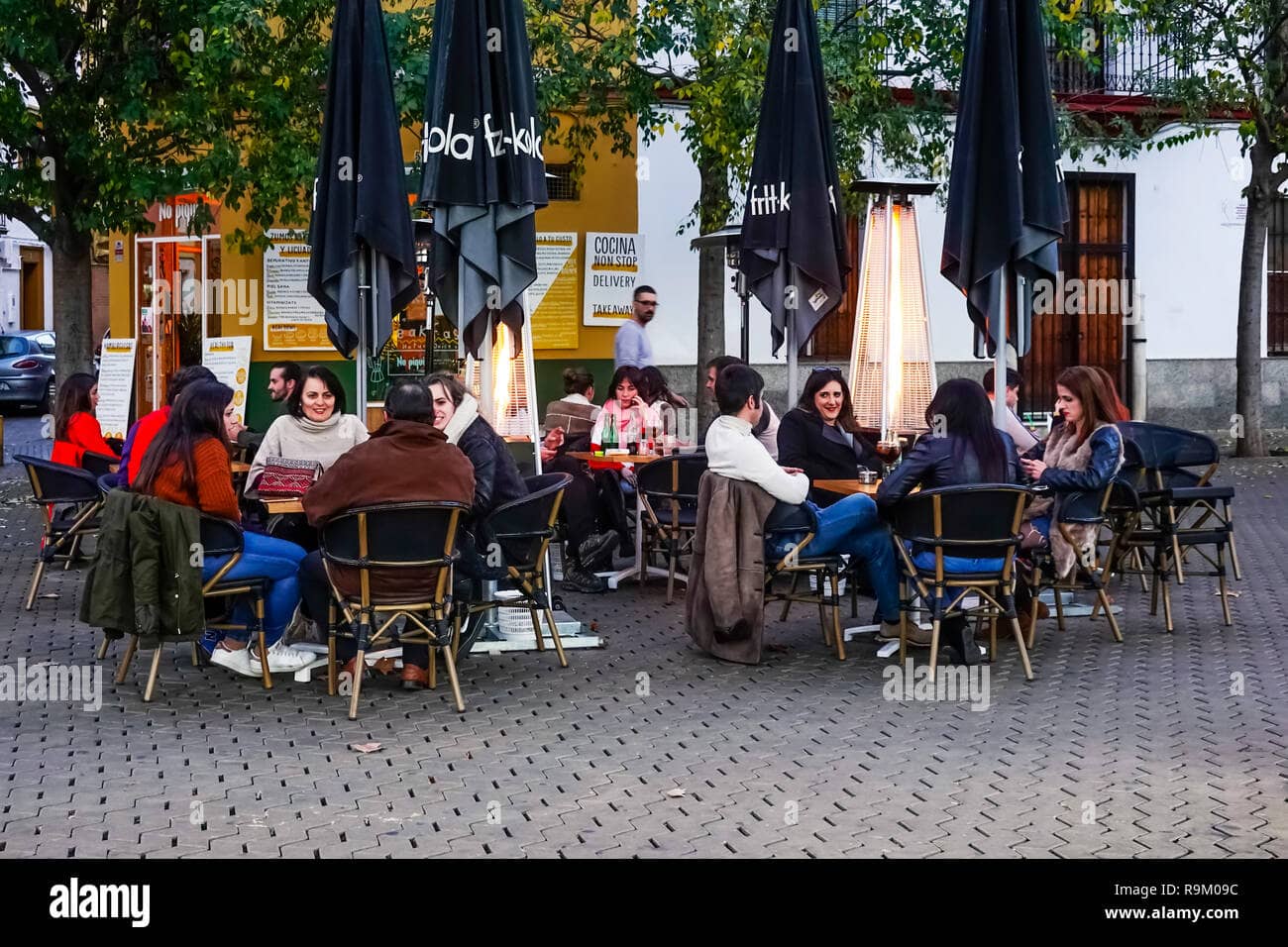Lively Tapas Scene