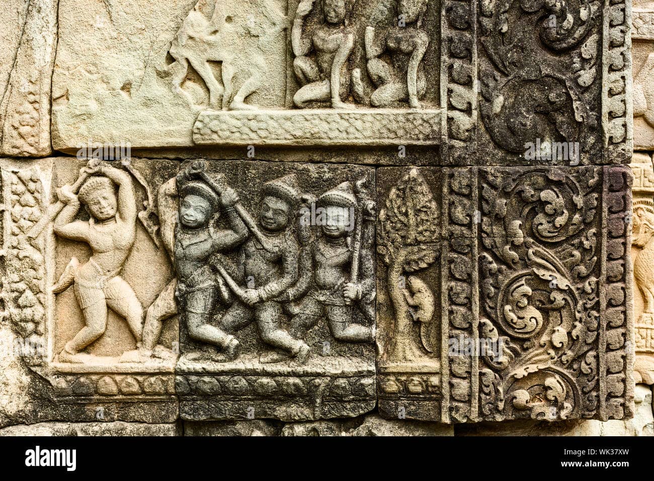 Intricate Bas-Reliefs