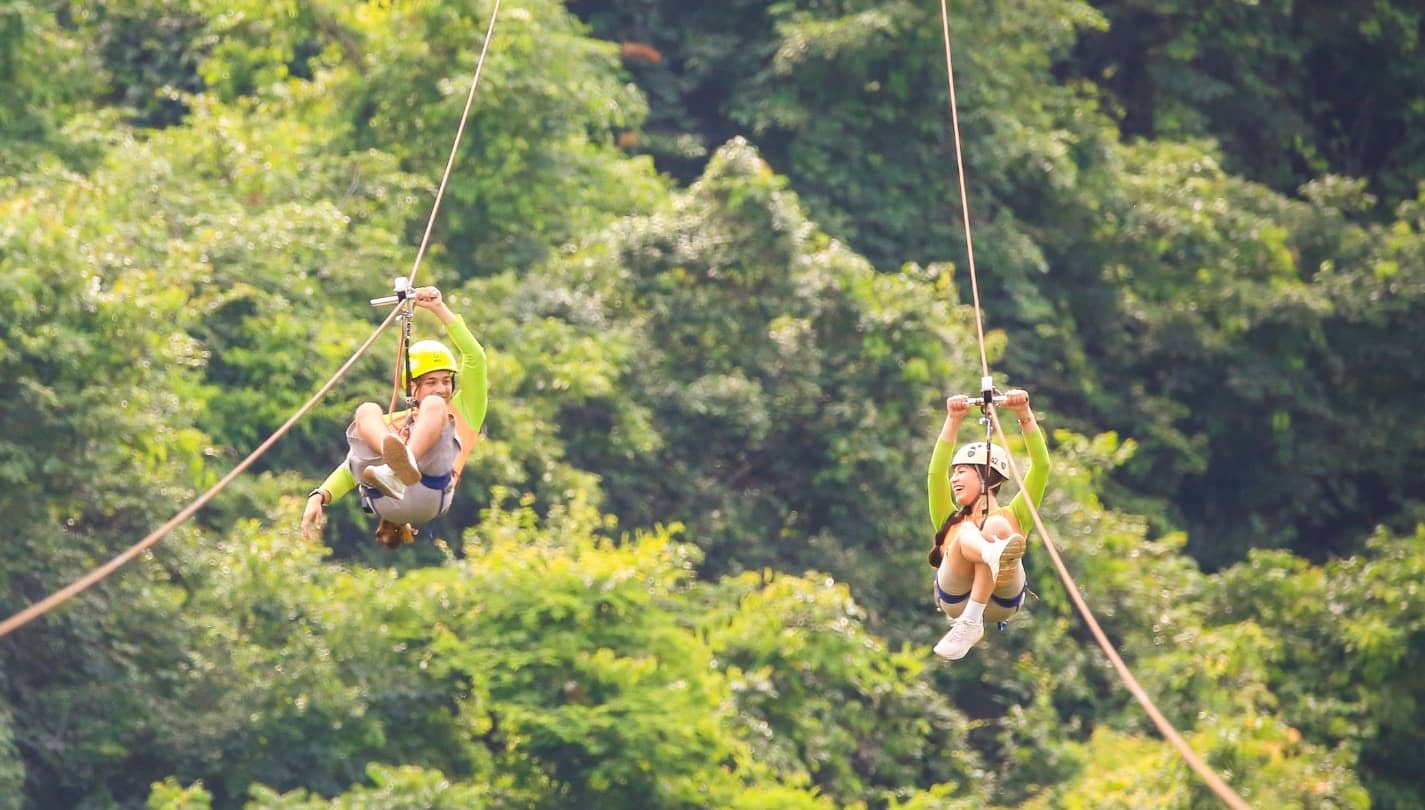 Exhilarating Zip Line Experience