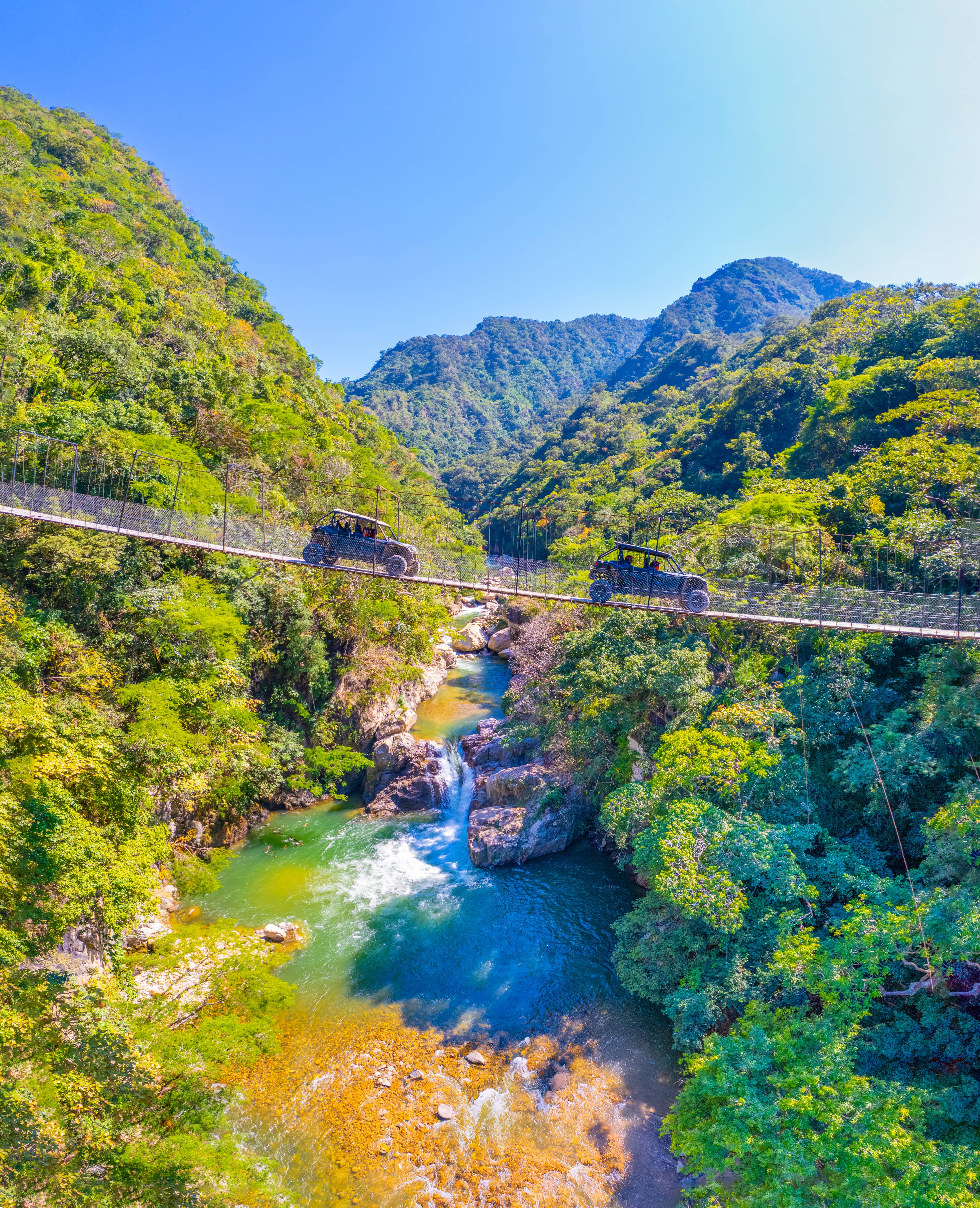 Refreshing Waterfall Dip