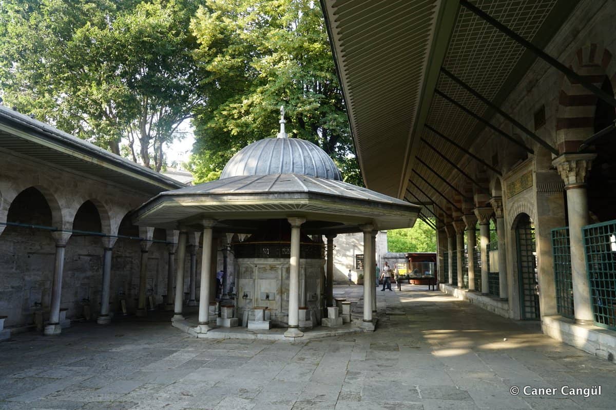 Tranquil Courtyard Fountain
