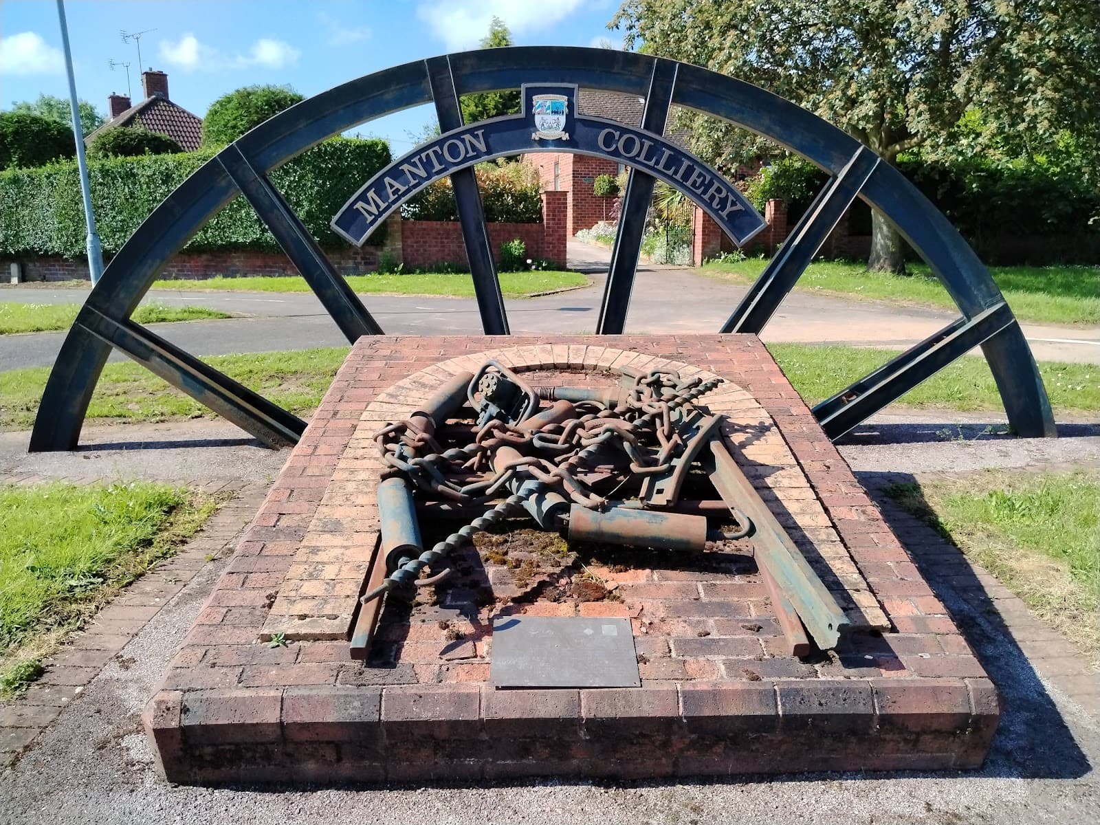 Manton Pit Wheels Memorial - Image 1