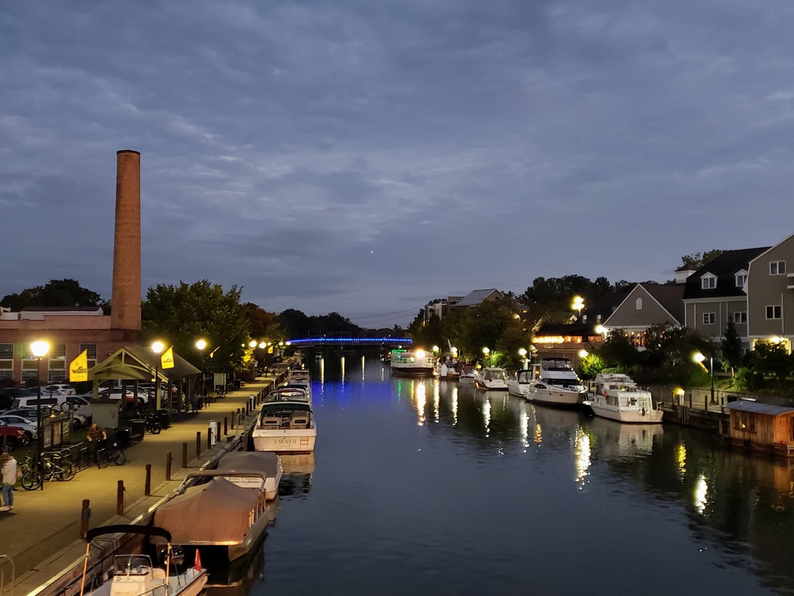 Fairport Lift Bridge and Main Street - Image 1
