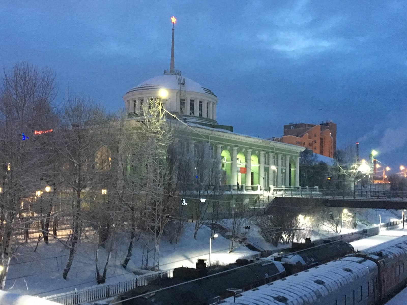 Arctic Circle Cityscape