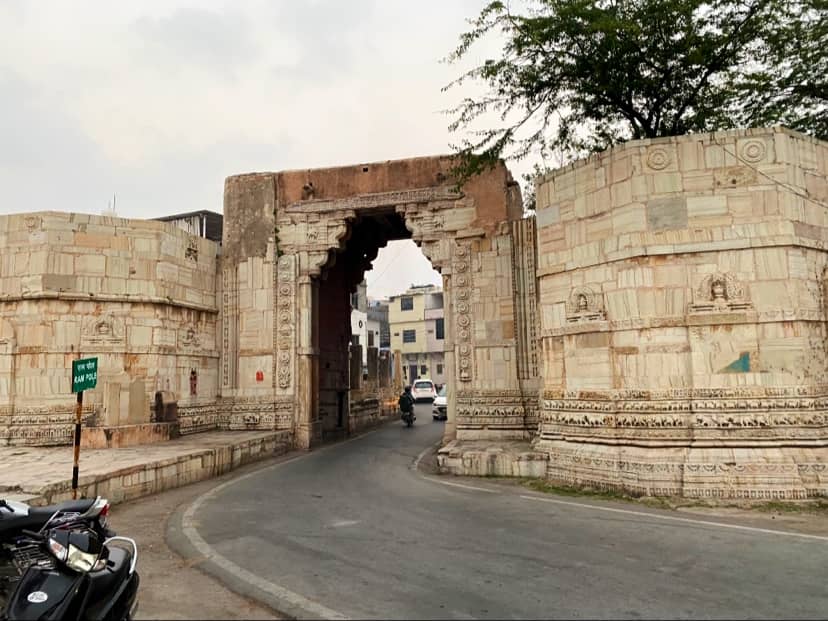 Intricate Rajput Architecture