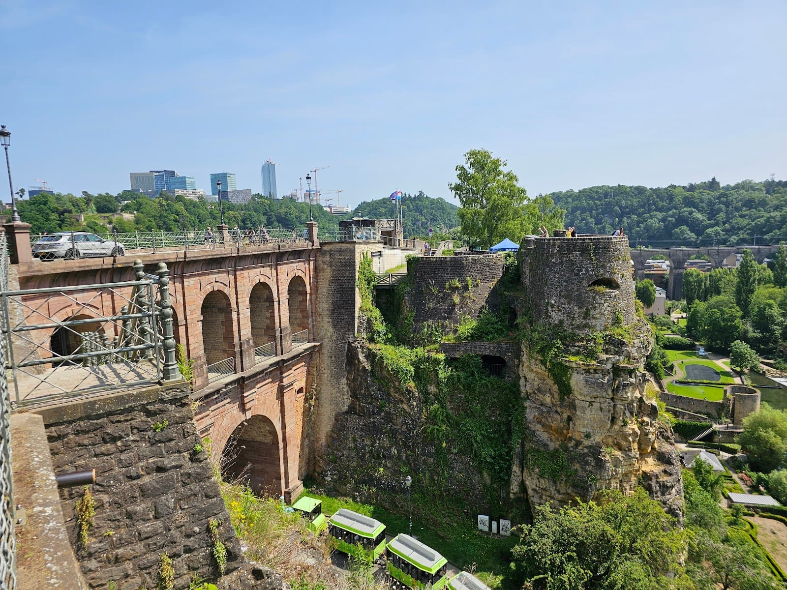 Bock Promontory and Huelen Zant Luxembourg City - Image 1