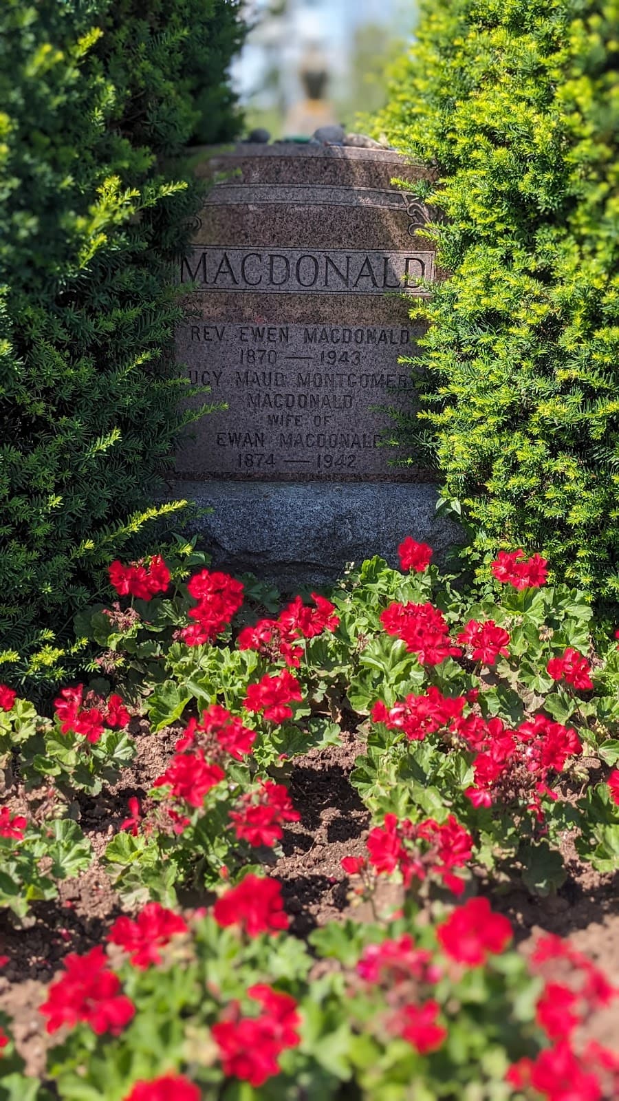 Cavendish Cemetery L.M. Montgomery Gravesite - Image 1