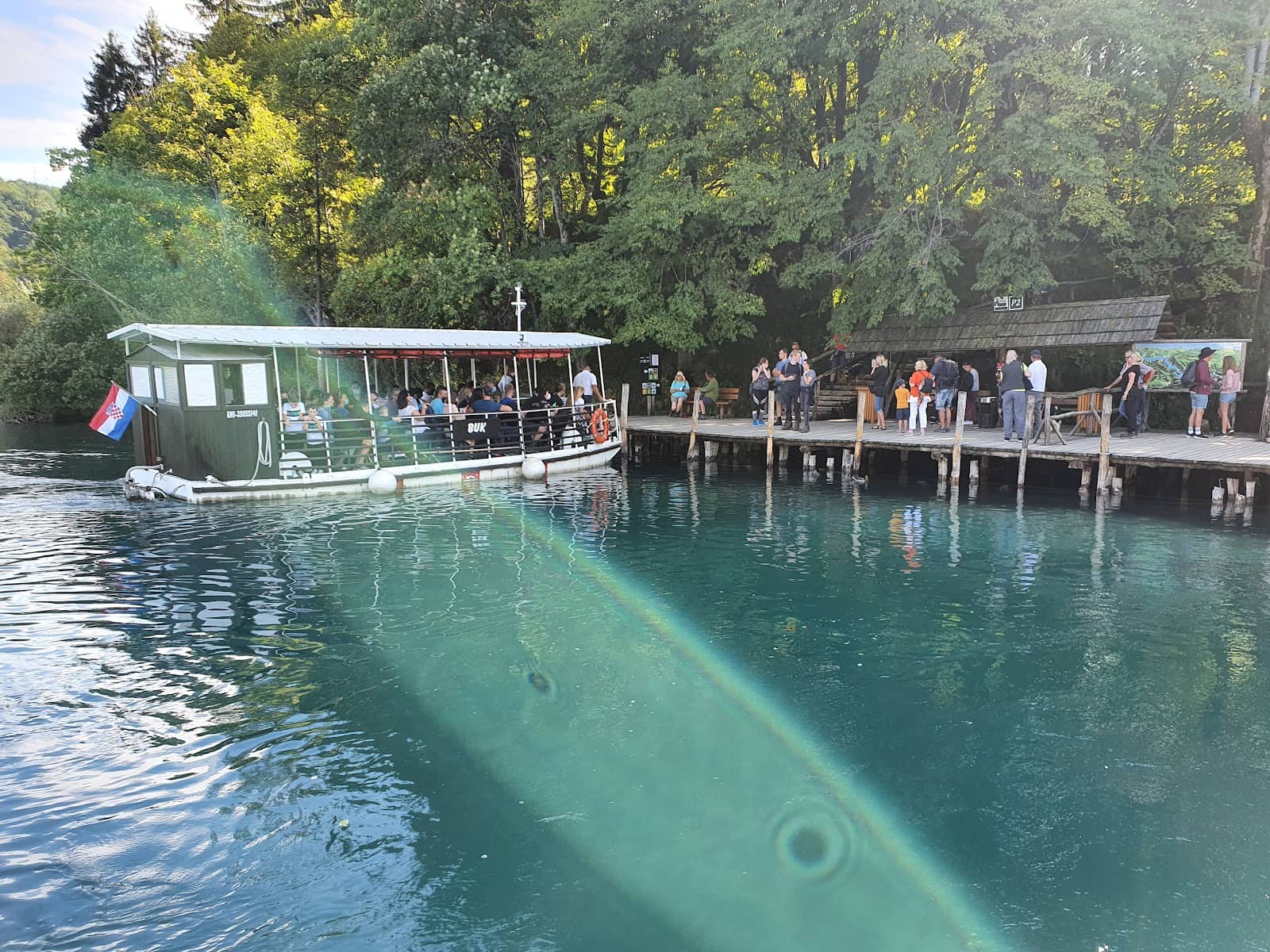 Boat Ride Across Kozjak Lake