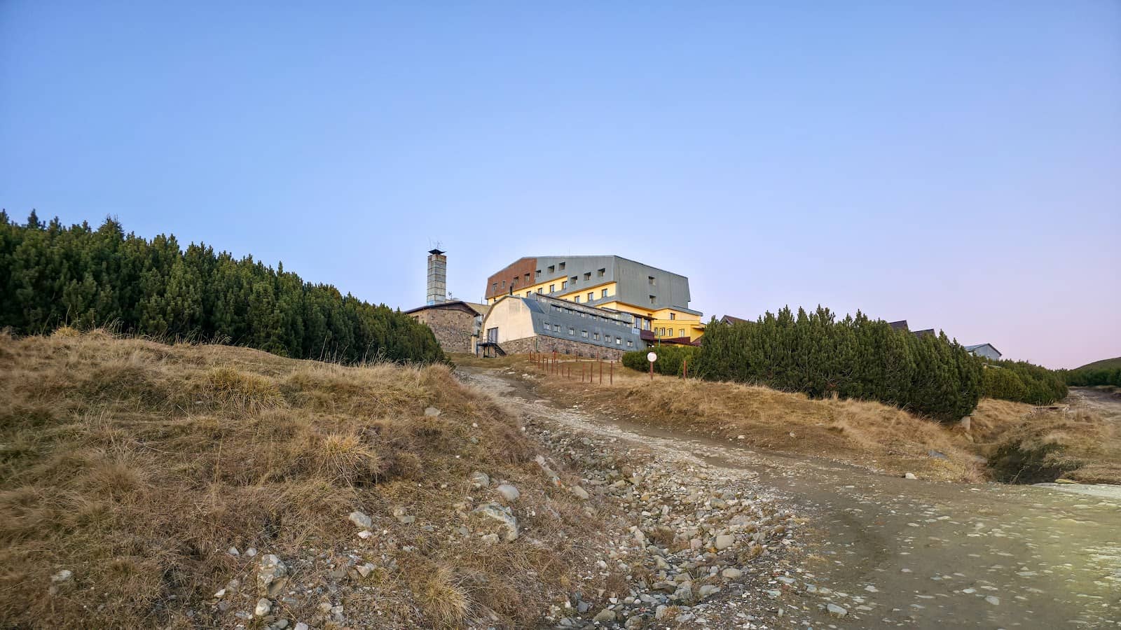 Rustic Mountain Hut Experience