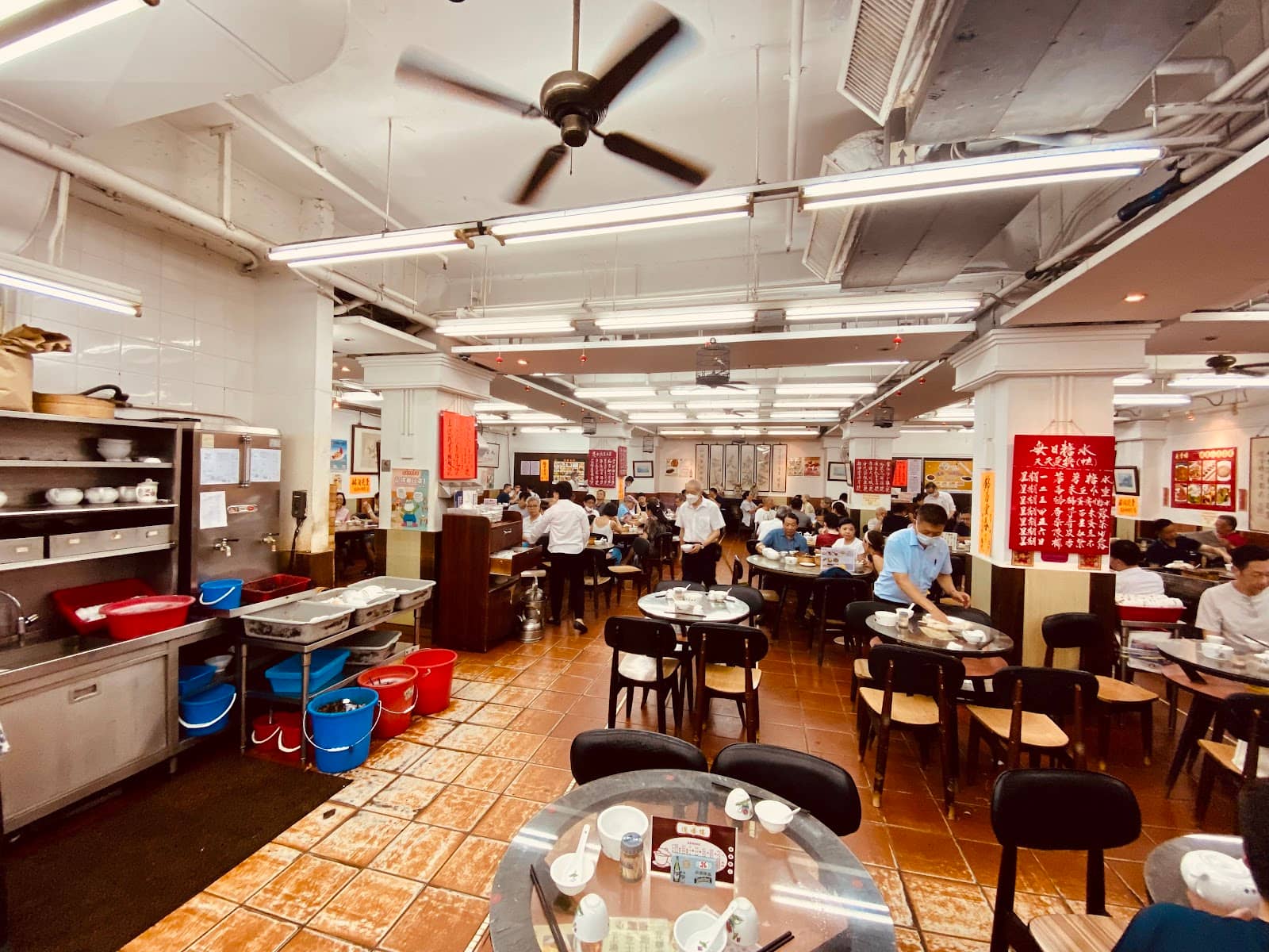 Bustling Local Atmosphere