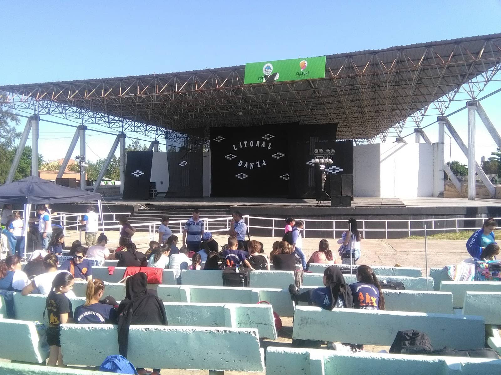 Vibrant Festival Atmosphere