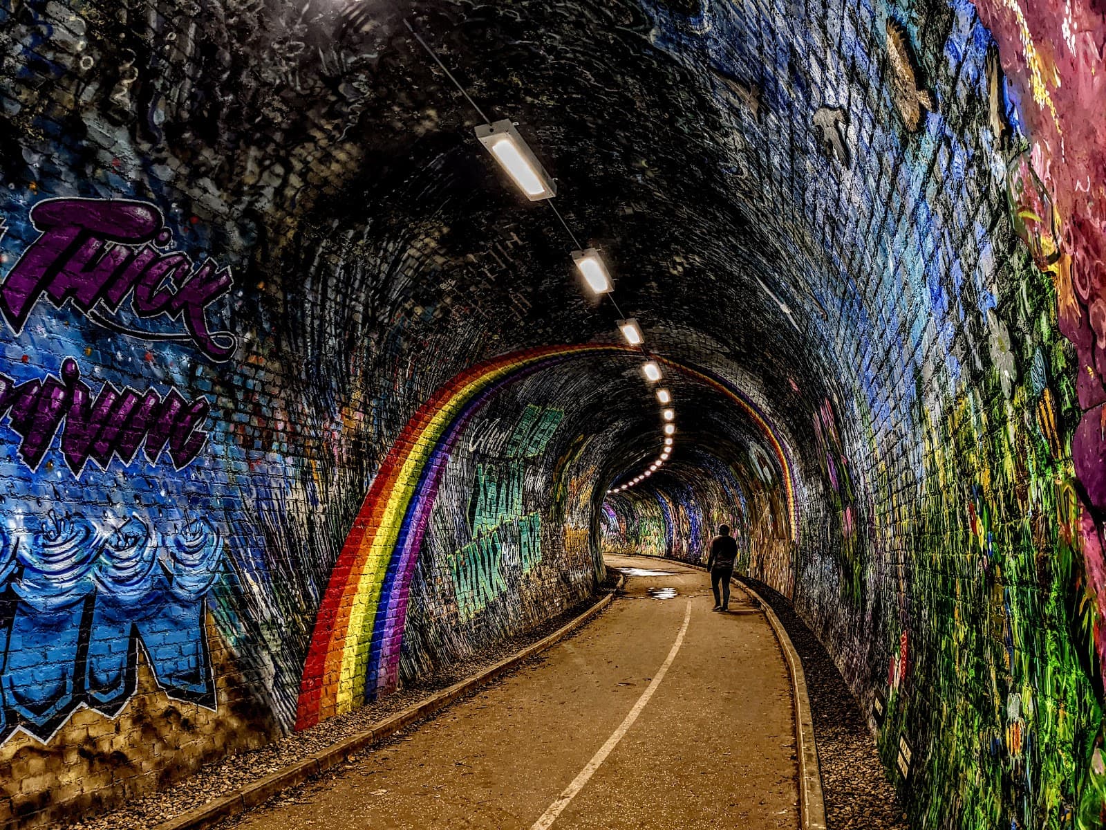 Colinton Tunnel Murals Edinburgh - Image 1