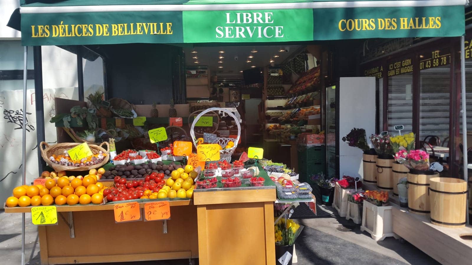Vibrant Market Atmosphere