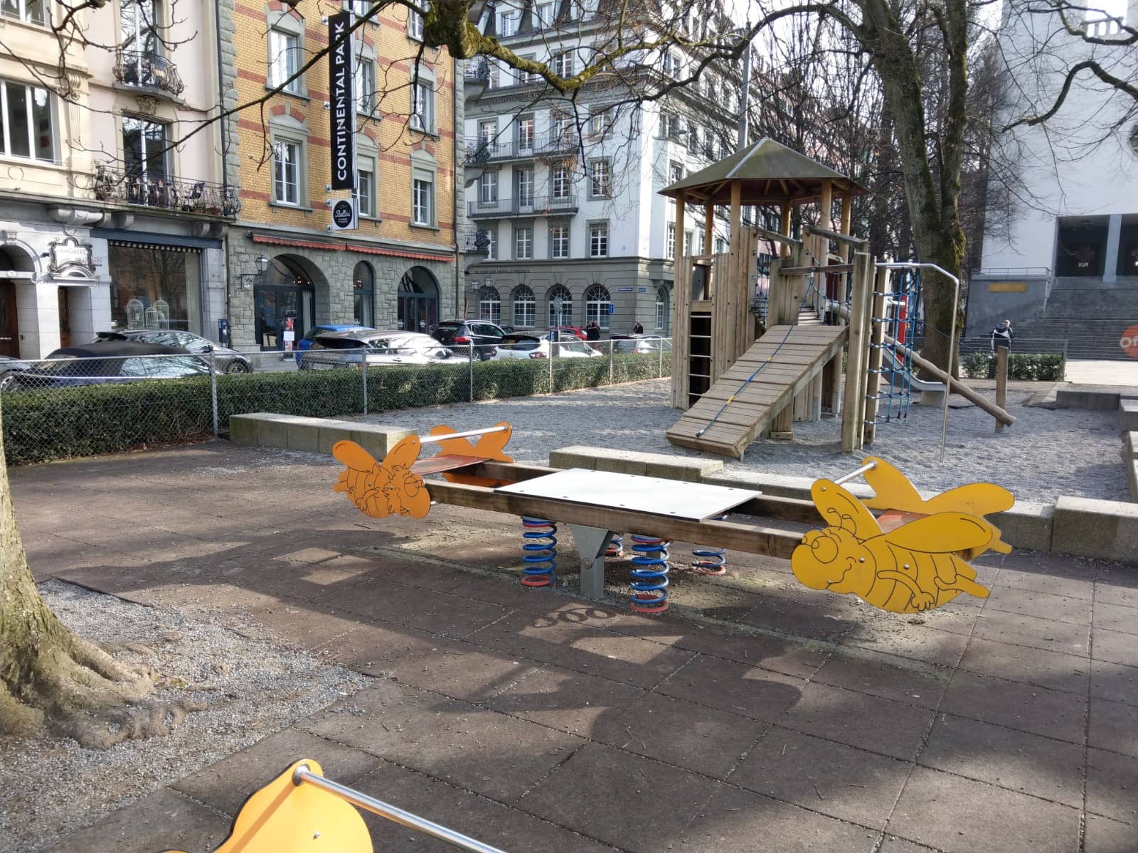 Shaded Seating Areas