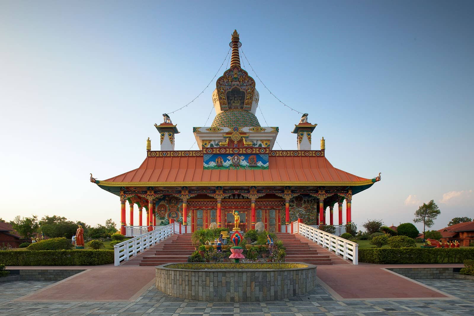 Peaceful Garden and Pond