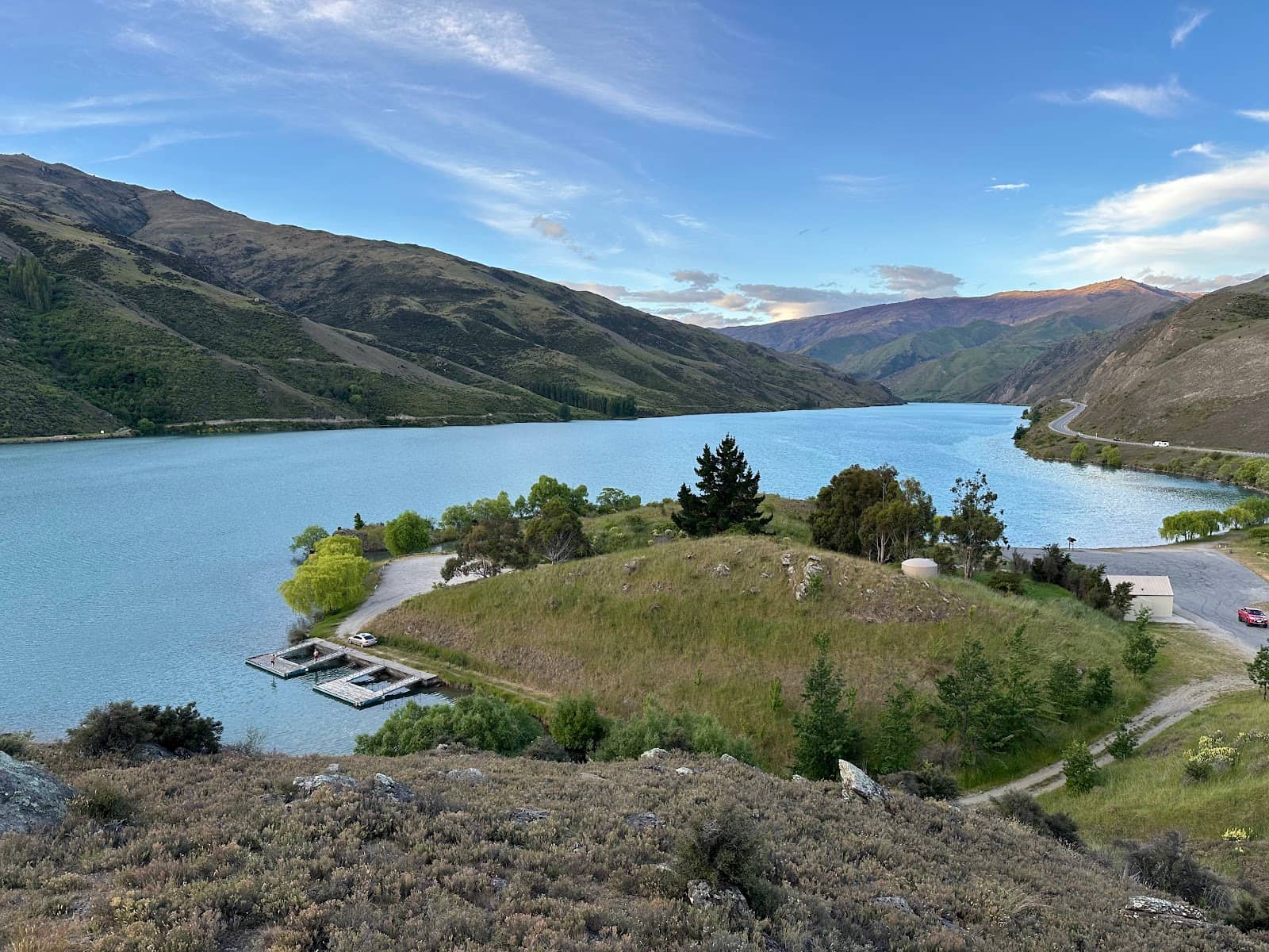 River and Mountain Vistas