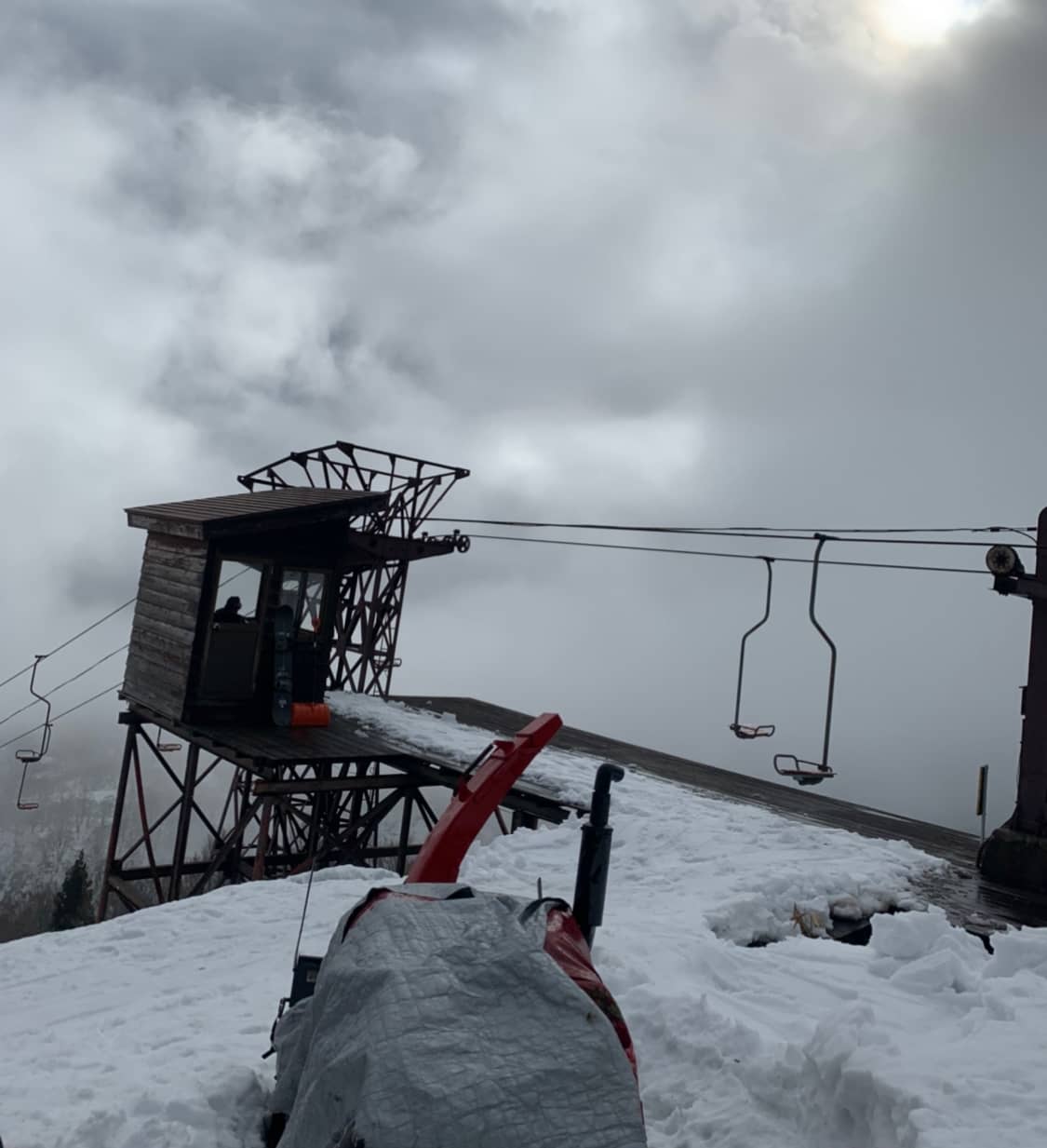 The 'Pizza Box' Chairlift