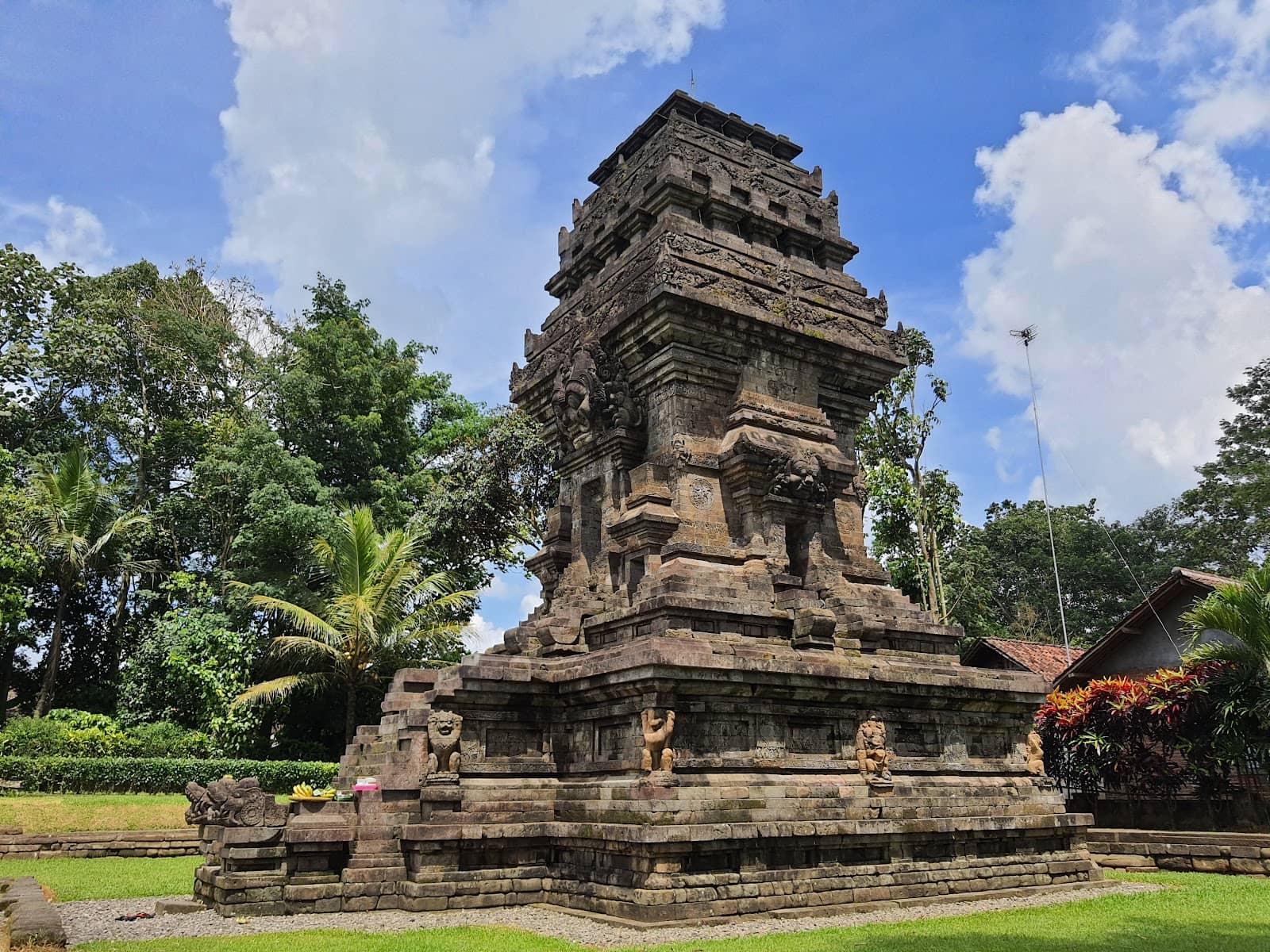 Serene Temple Grounds