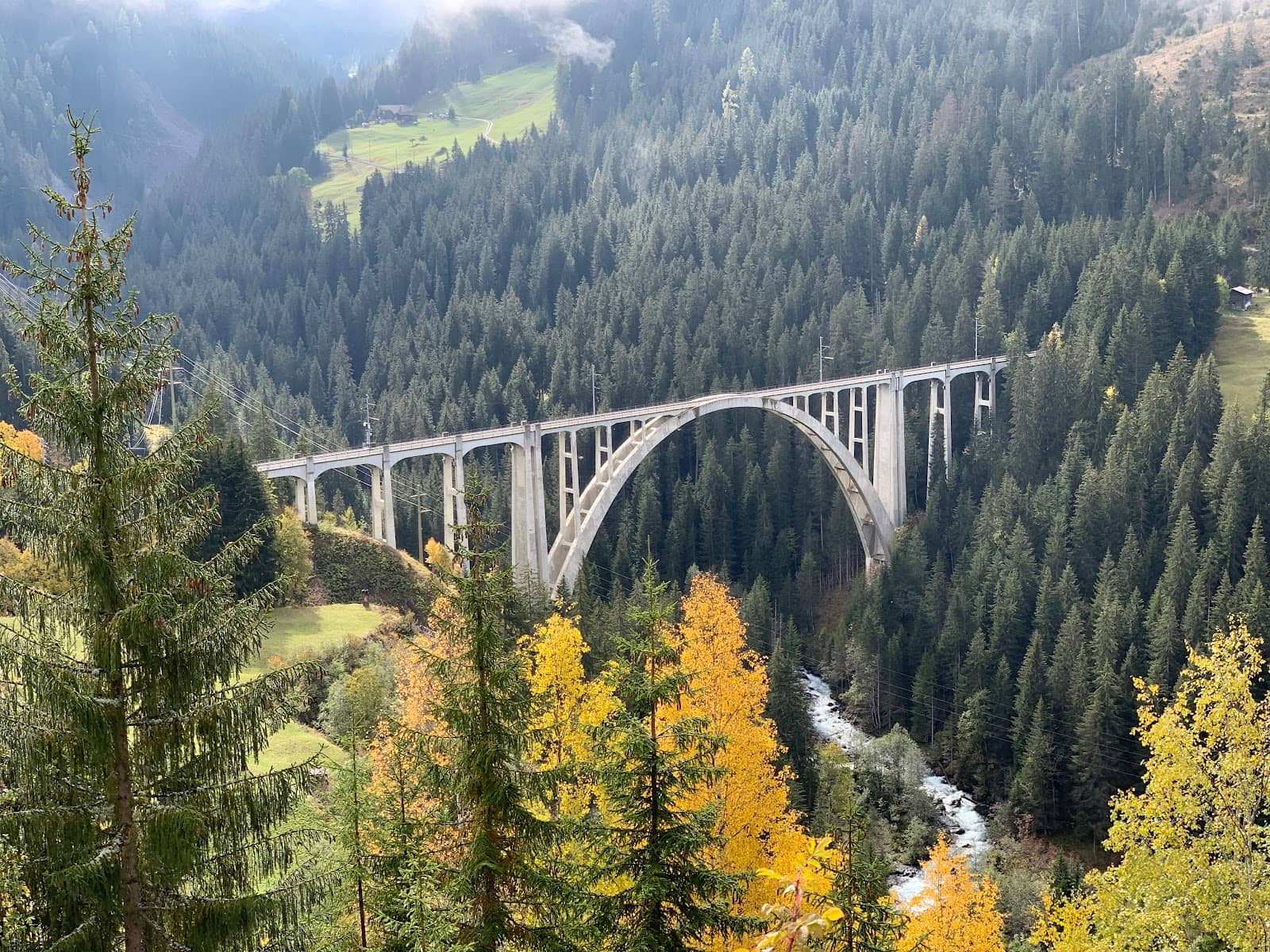 Chur to Arosa Railway Line