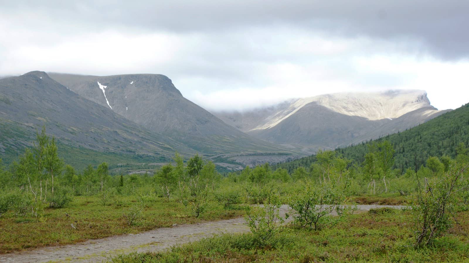 Snow Village in Kirovsk